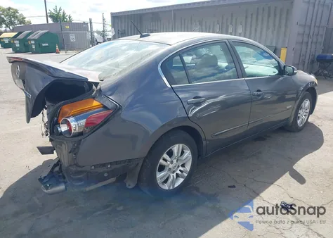 2010 Nissan Altima Hybrid from USA, damaged, VIN 1N4CL2AP1AC114977